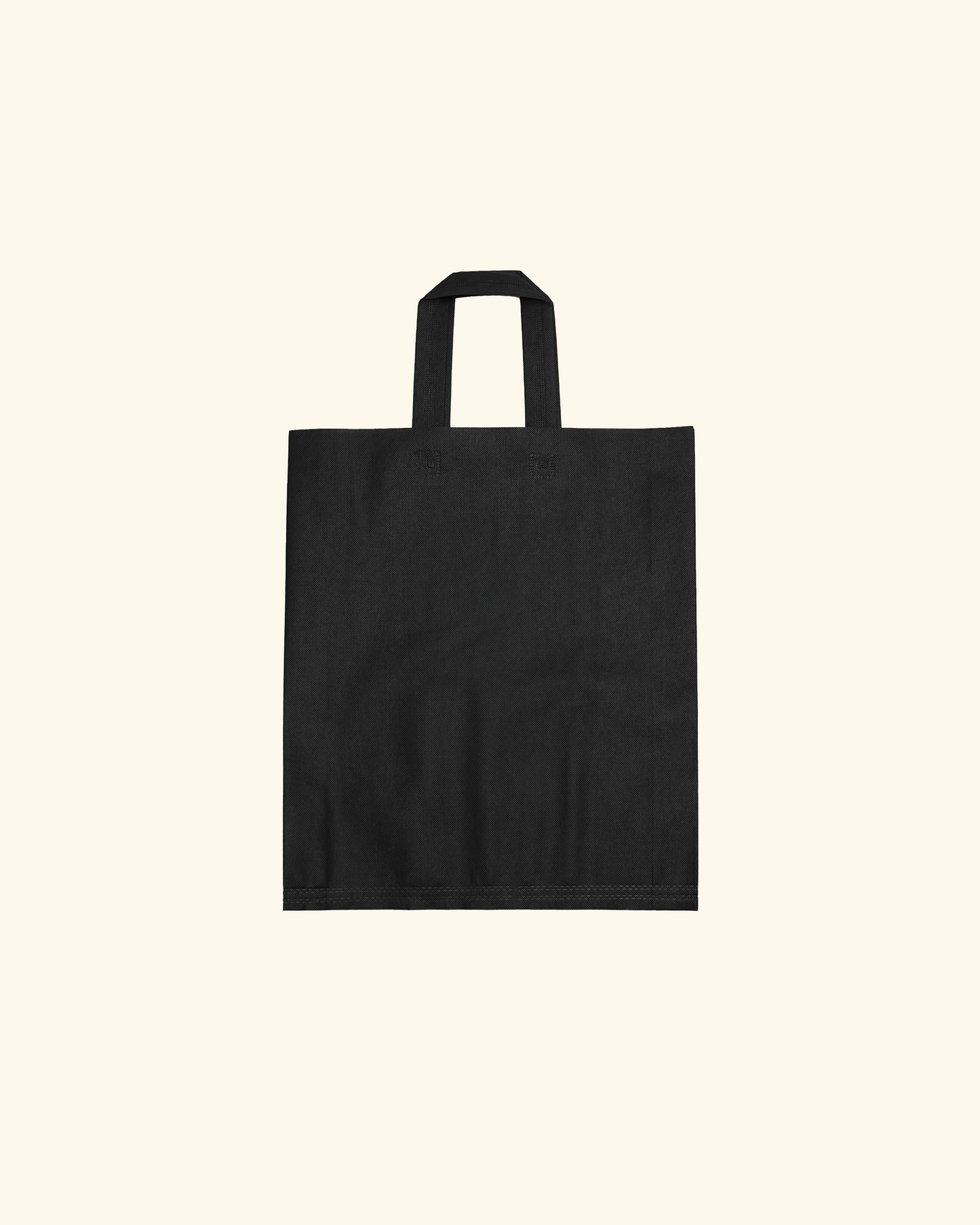 SHOPPING BAG SPUN RTR - BLACK