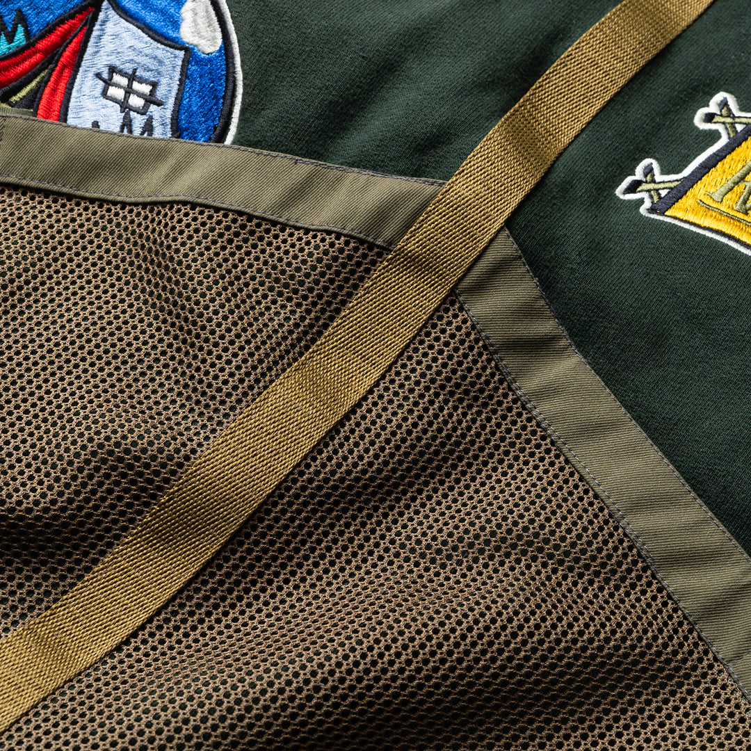 Varsity Jacket Rawtype Riot X Bodypack - Olive