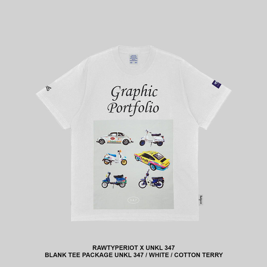RAWTYPE RIOT Blank Tee Package UNKL 347 X RTR - White