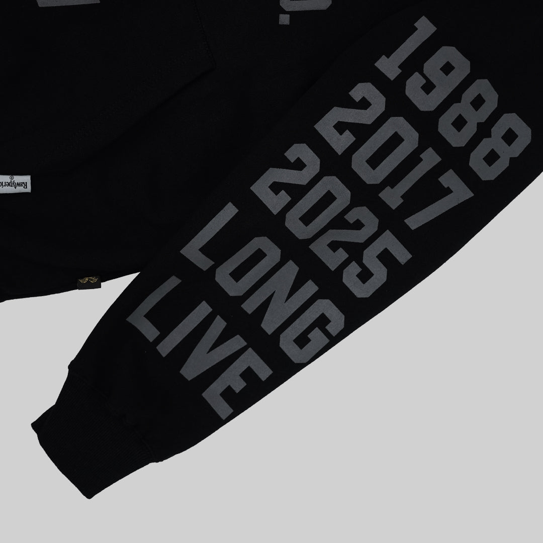 RAWTYPE RIOT Type Riot Hoodie - Black
