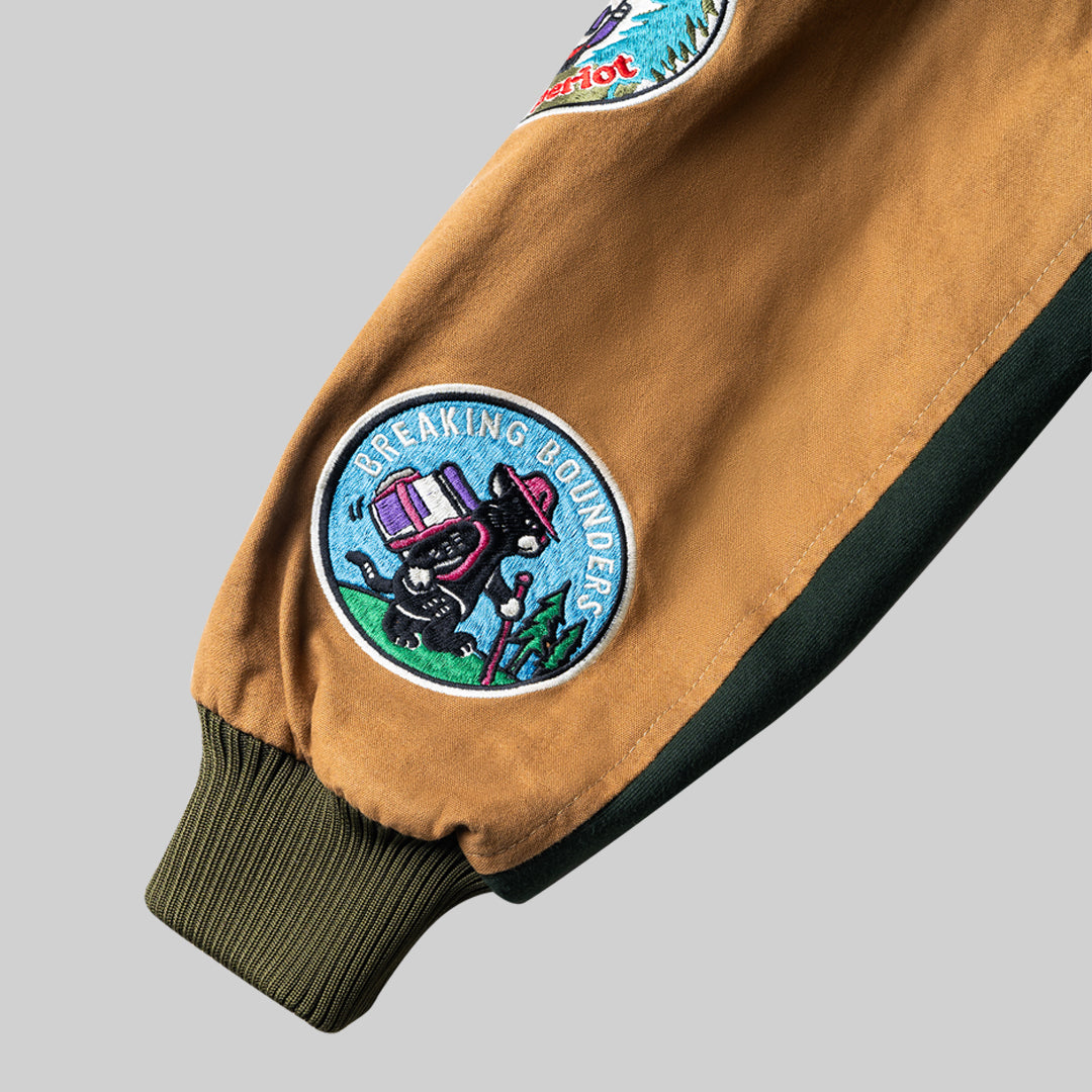 Varsity Jacket Rawtype Riot X Bodypack - Olive