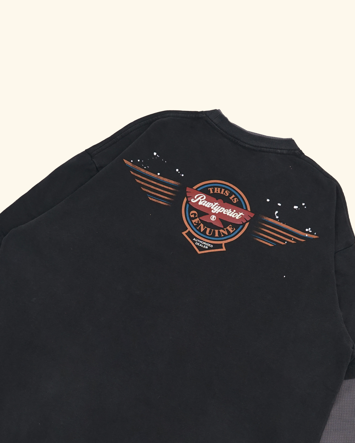 RAWTYPE RIOT Part & Supplay Long Sleeve - Black