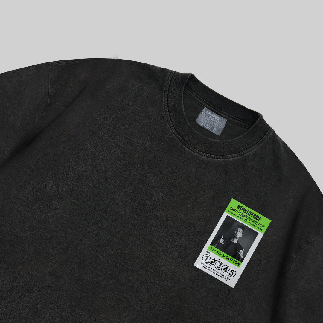 RAWTYPE RIOT BLANK TEE WASH HENDYON X RTR