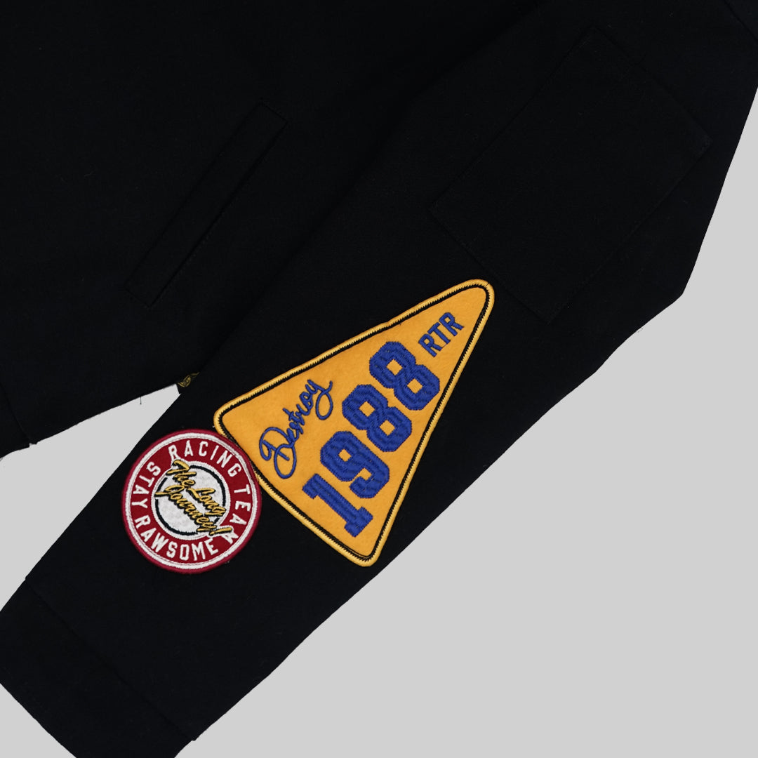 RAWTYPE RIOT Tom Patches Work Jacket - Black