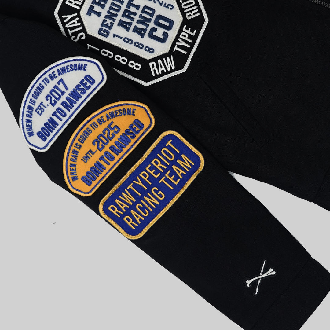 RAWTYPE RIOT Tom Patches Work Jacket - Black