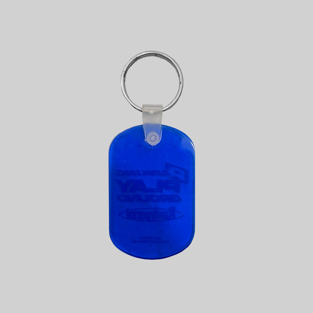 RAWTYPE RIOT Parking Playground Keychain - Blue