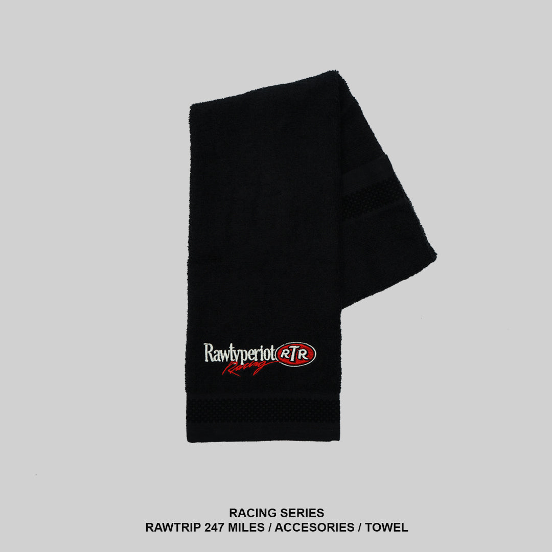 Racing Towel - Black