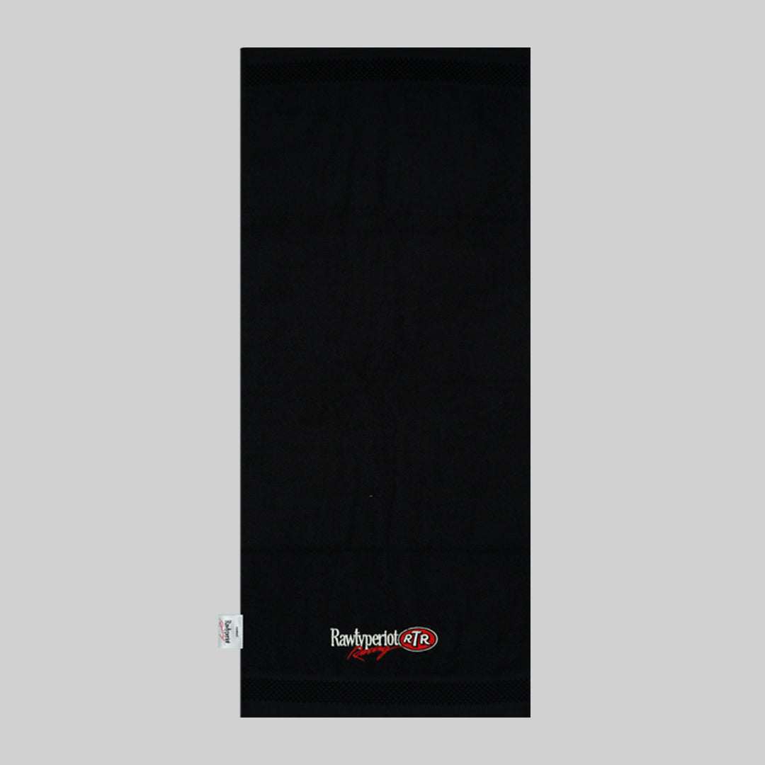 Racing Towel - Black