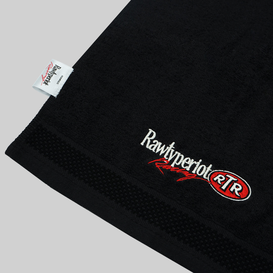 Racing Towel - Black