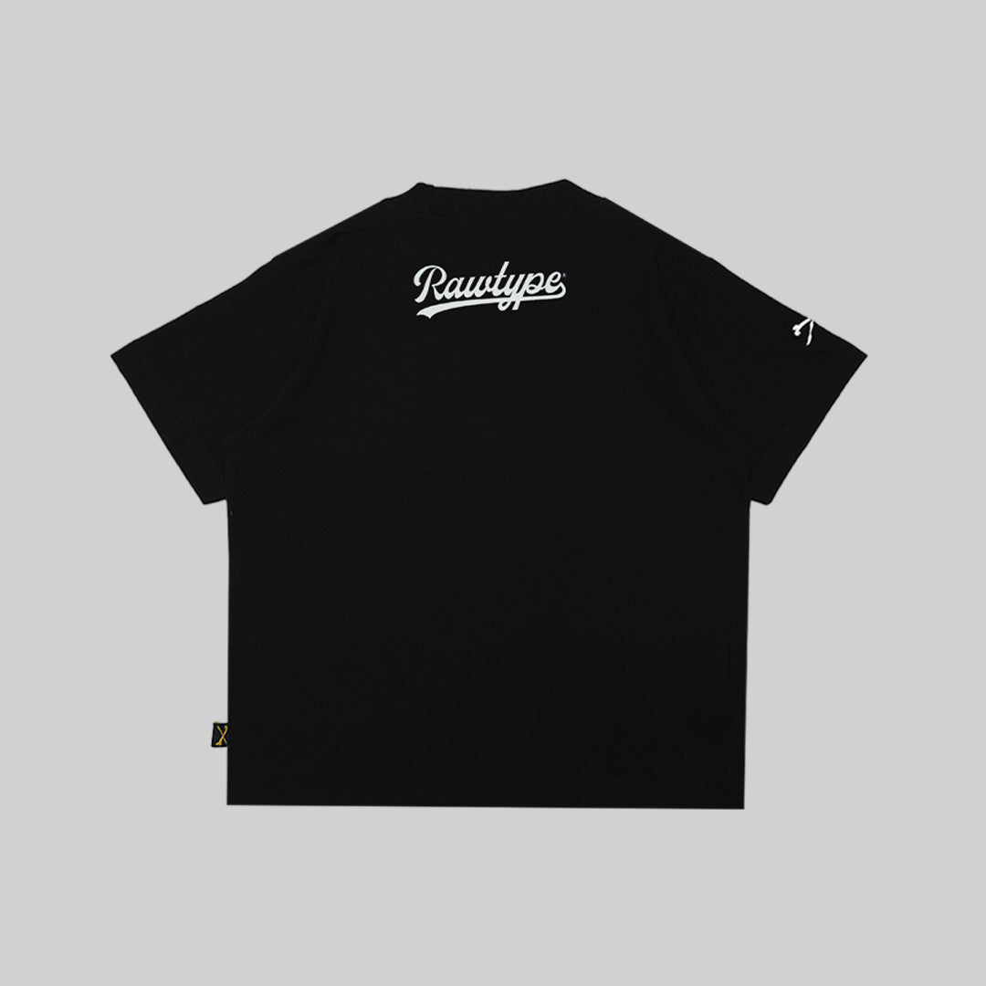 CATS BASED KIDS TEES - BLACK