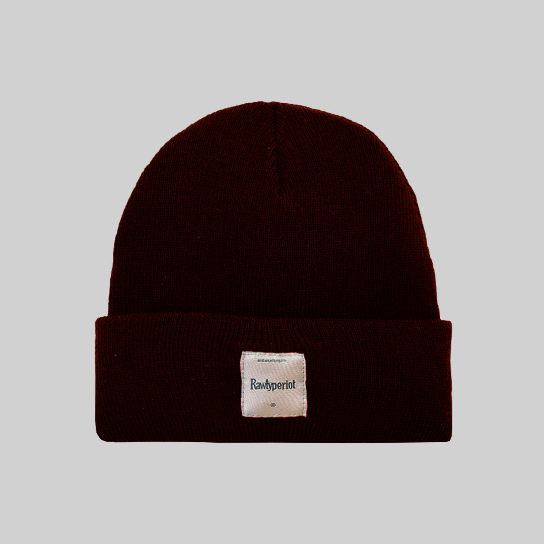 BASIC BEANIE - Maroon