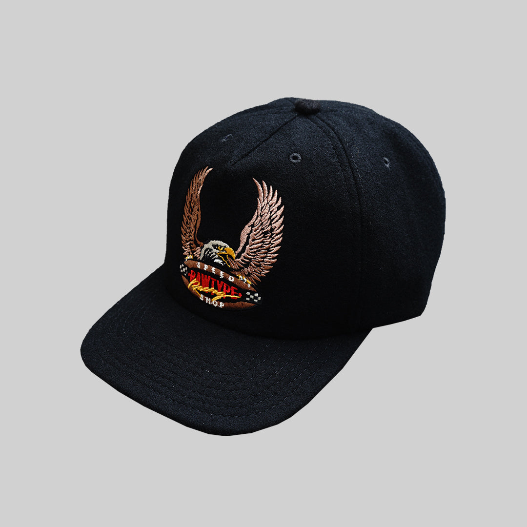 Speed shop hat - black