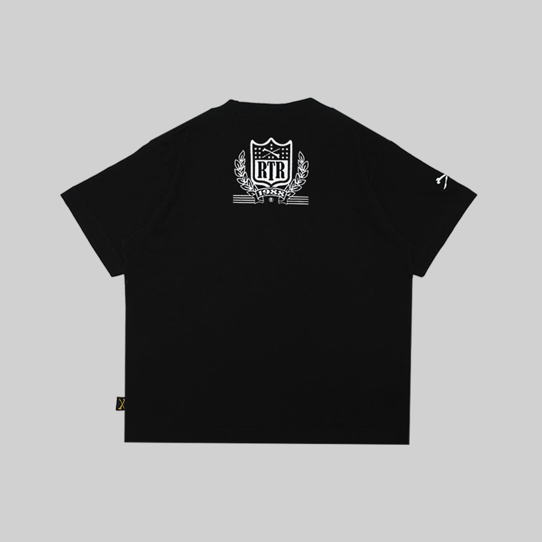 CATS EAGLE KIDS TEES - BLACK