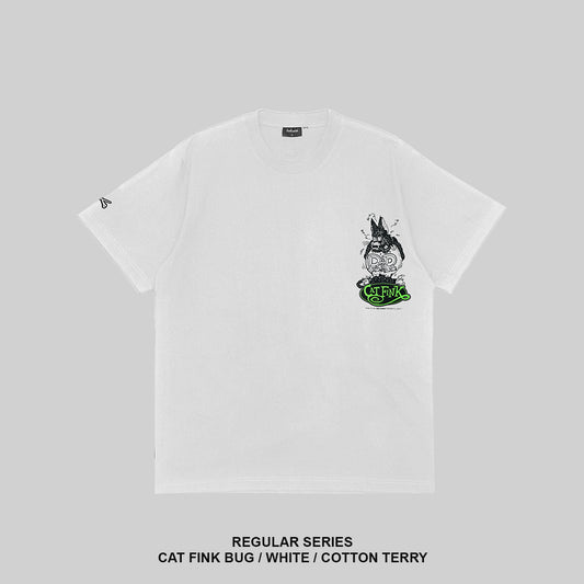 CAT FINK BUG - WHITE