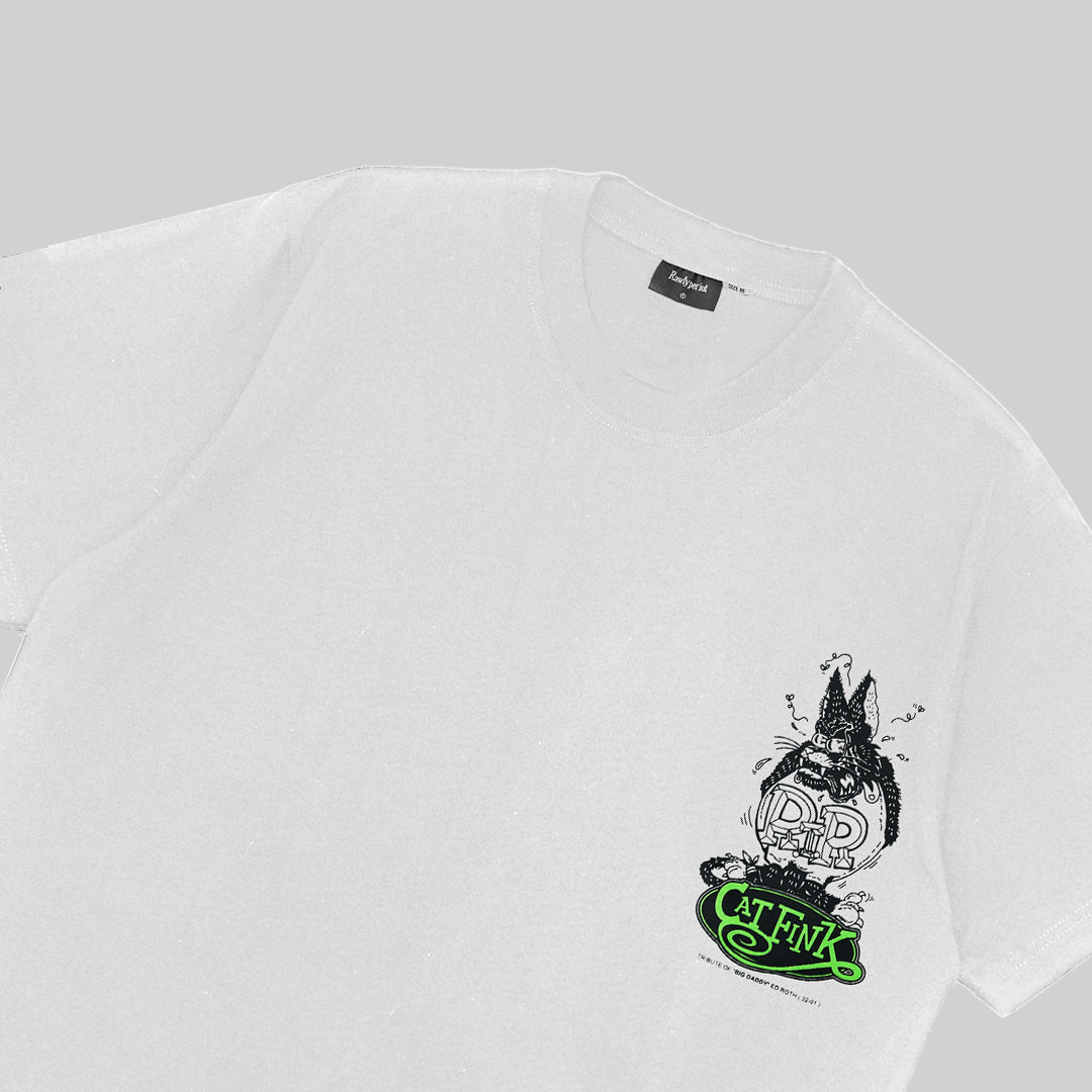 CAT FINK BUG - WHITE