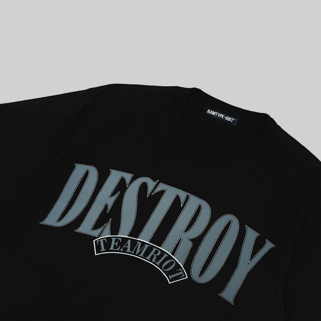 Destroy Cats Tees - Black