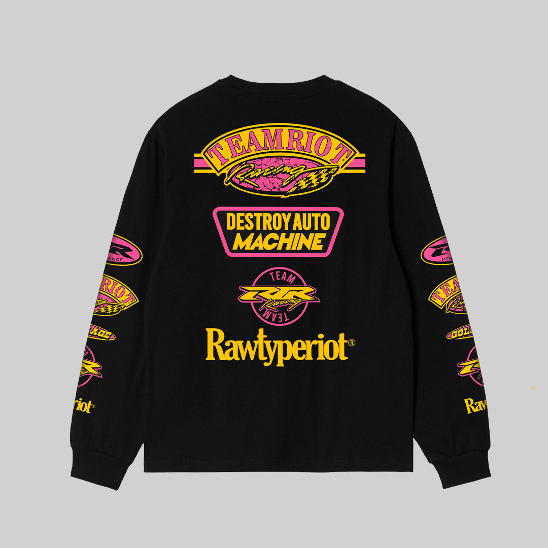 Racing RTR L.S - BLACK