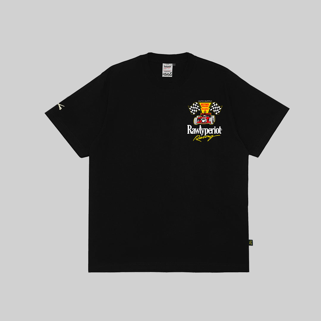 V12 RACING TEES - BLACK