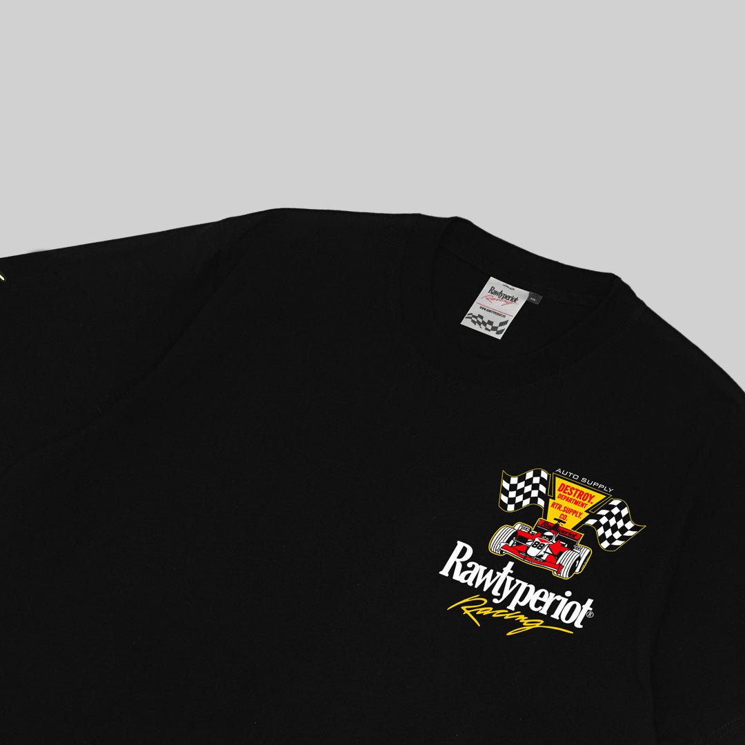 V12 RACING TEES - BLACK