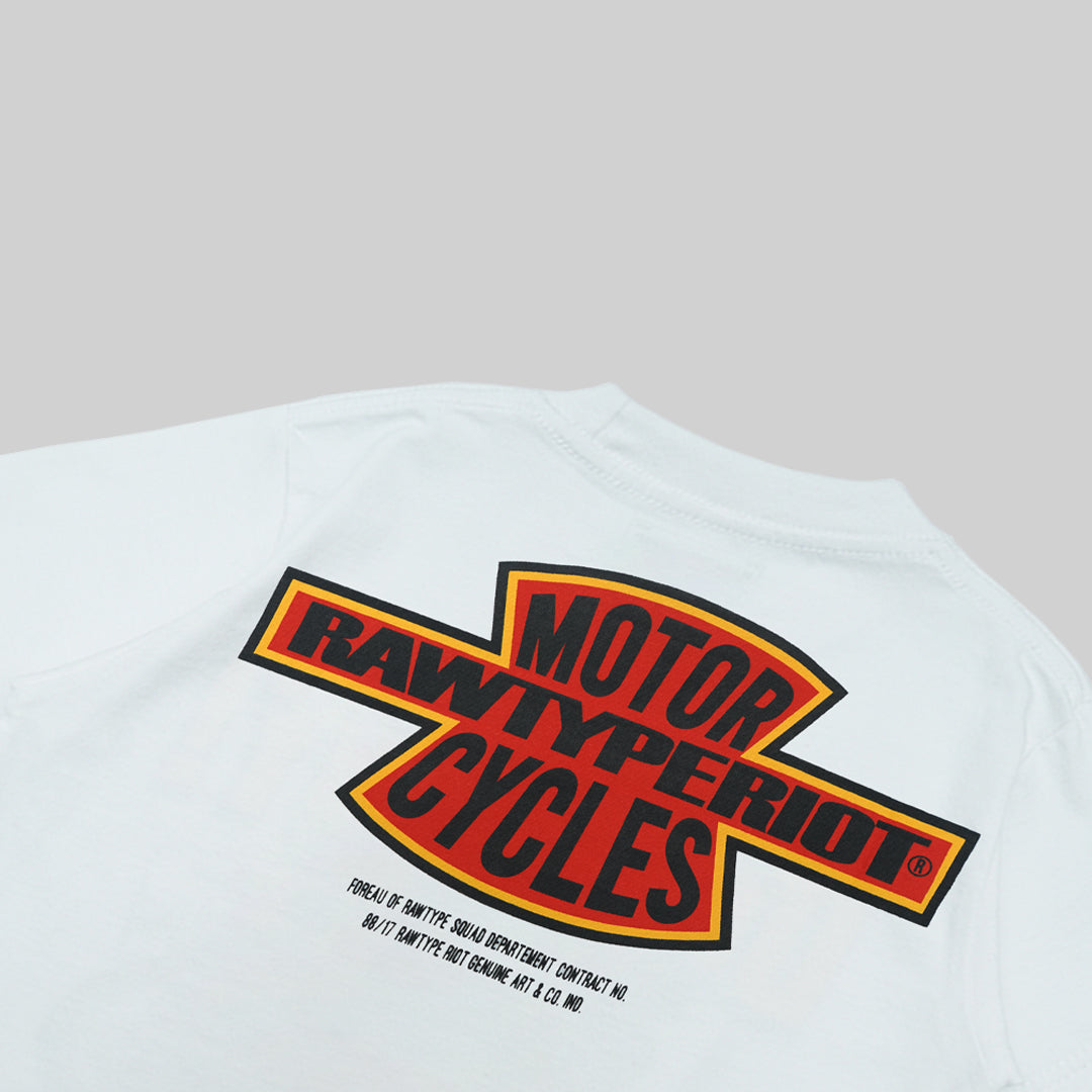 CAT SPEED KIDS TEES - WHITE