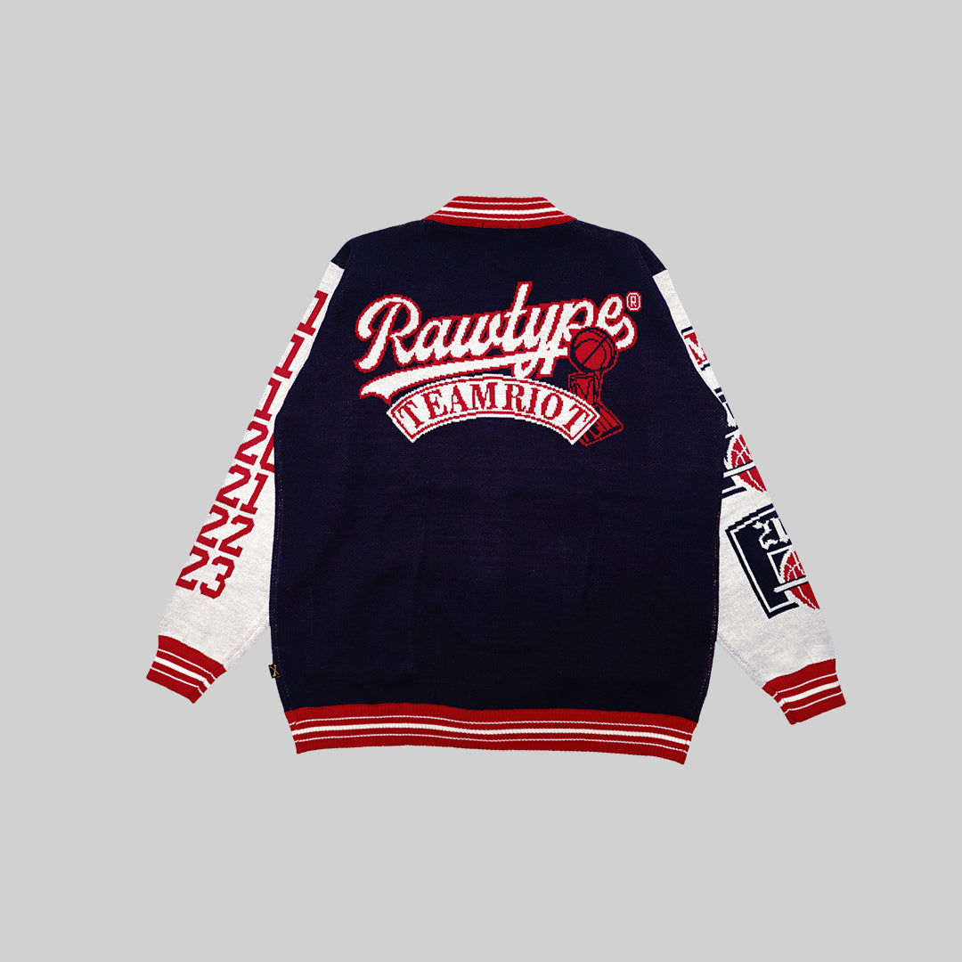 WORLD CHAMP SS KNIT - BLUE