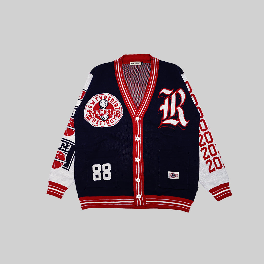 WORLD CHAMP SS KNIT - BLUE
