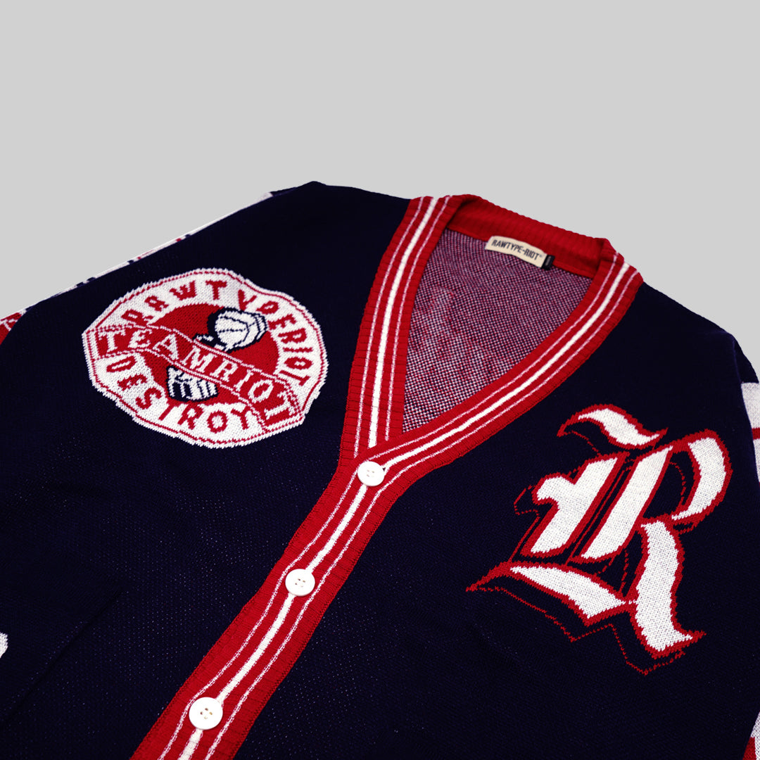 WORLD CHAMP SS KNIT - BLUE