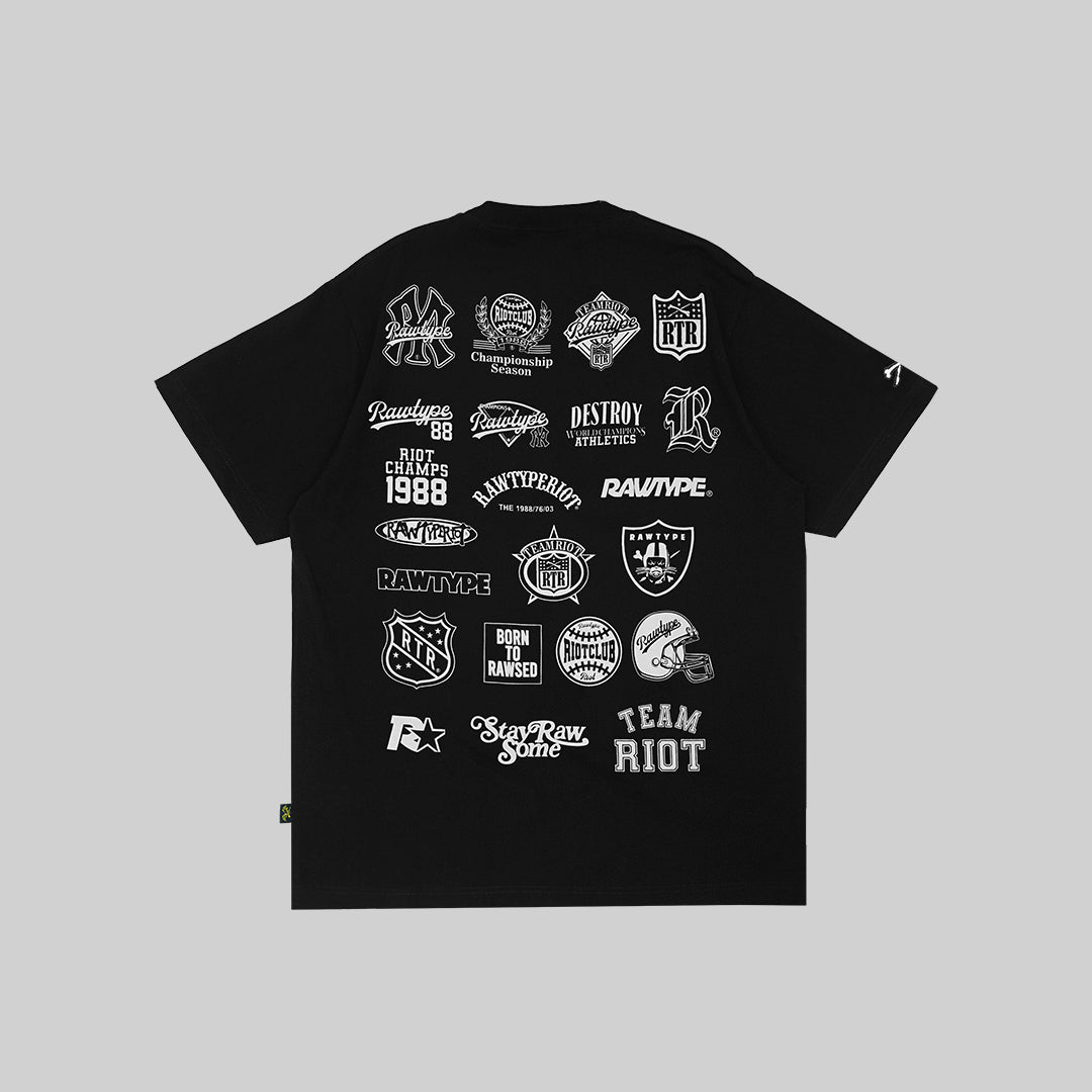 LOGO TEE S&D - BLACK