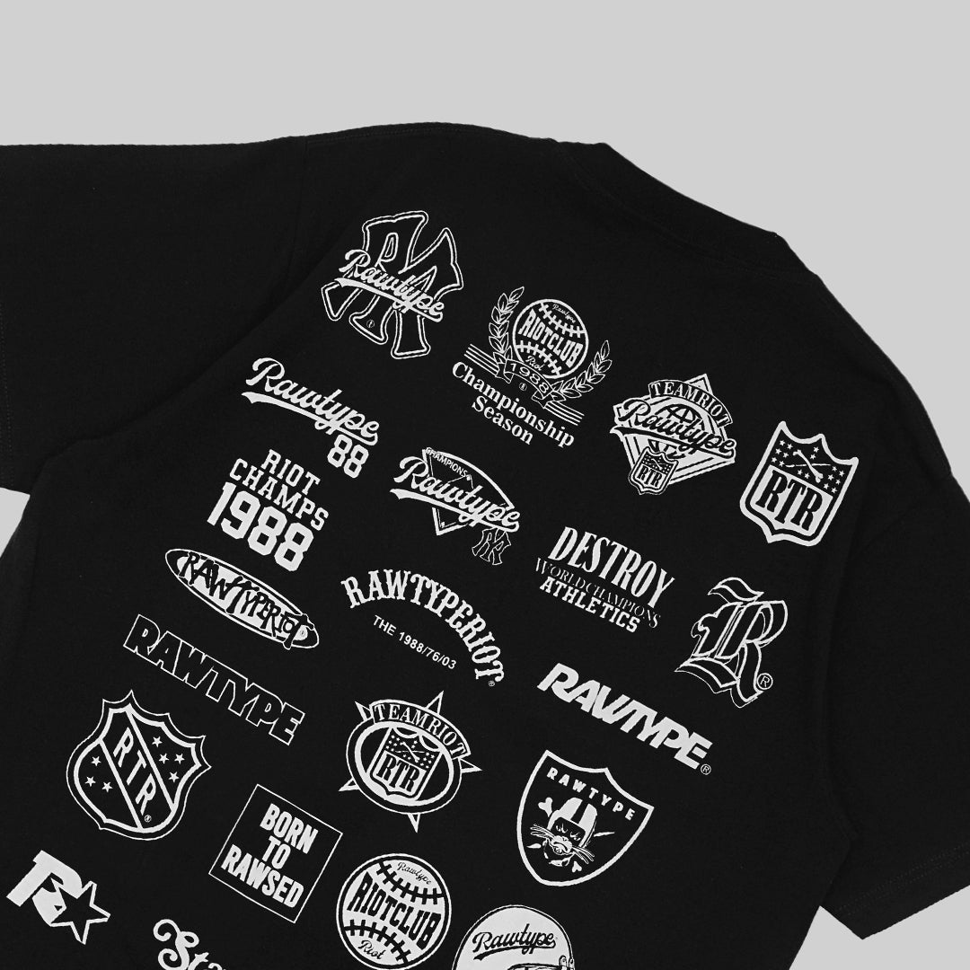 LOGO TEE S&D - BLACK
