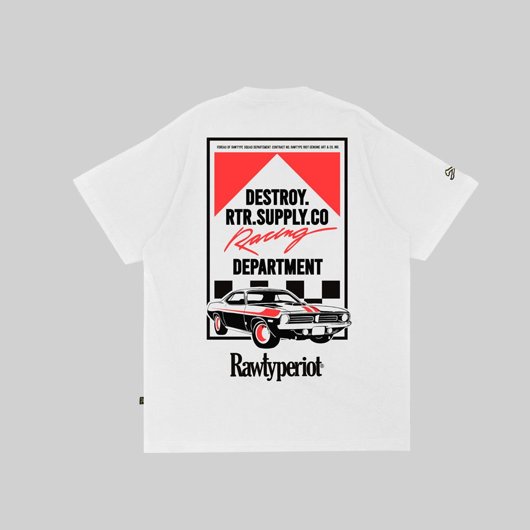 CLASSIC CAR TEES - WHITE