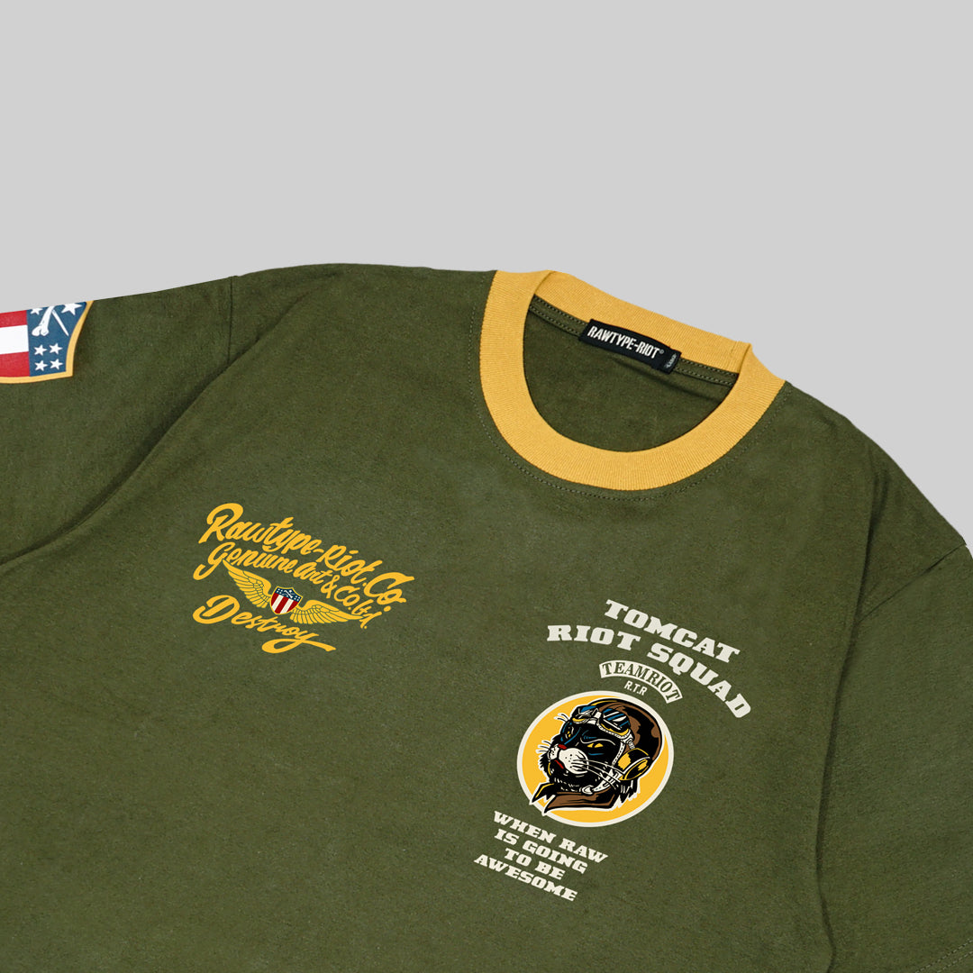 Tomcat Squad Tees - Olive