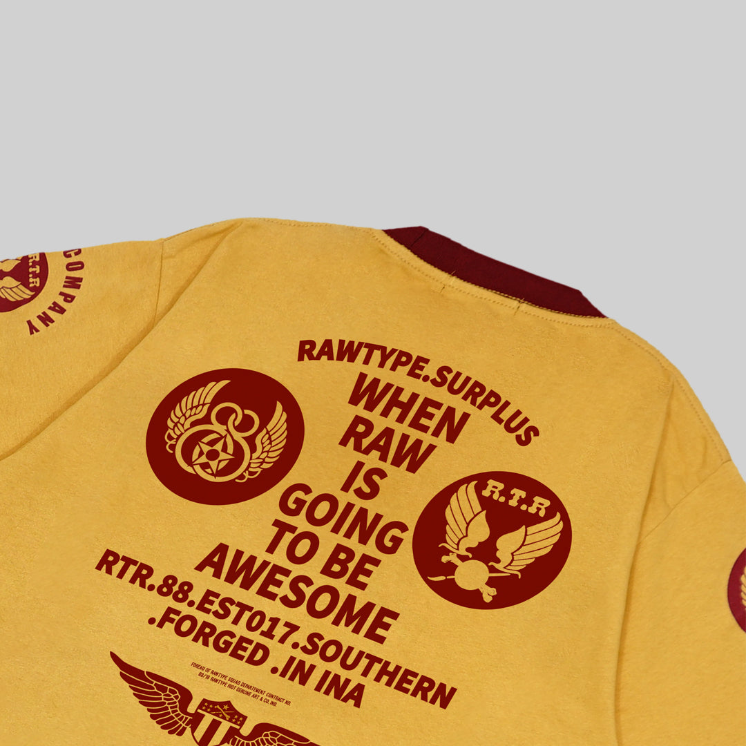 RTR Company tees - Yellow
