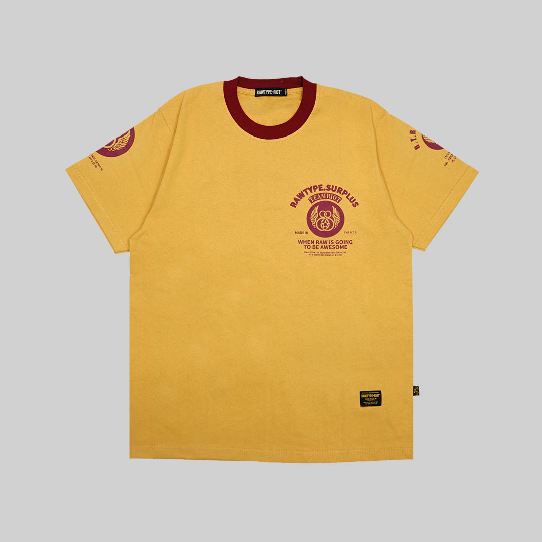RTR Company tees - Yellow