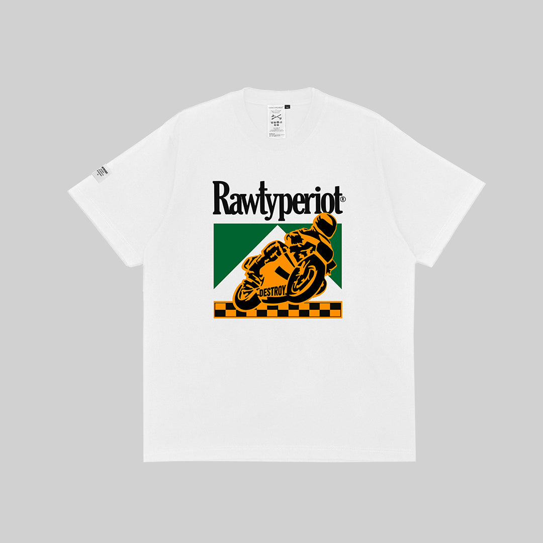 CLASSIC GP TEES MERCH - WHITE