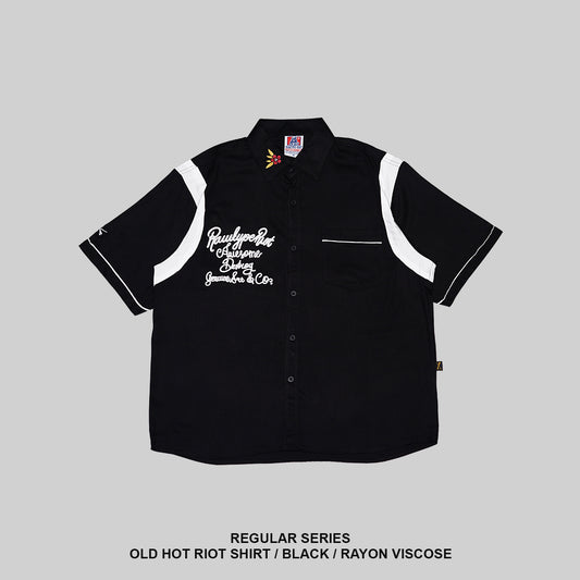 OLD HOT RIOT SHIRT - BLACK