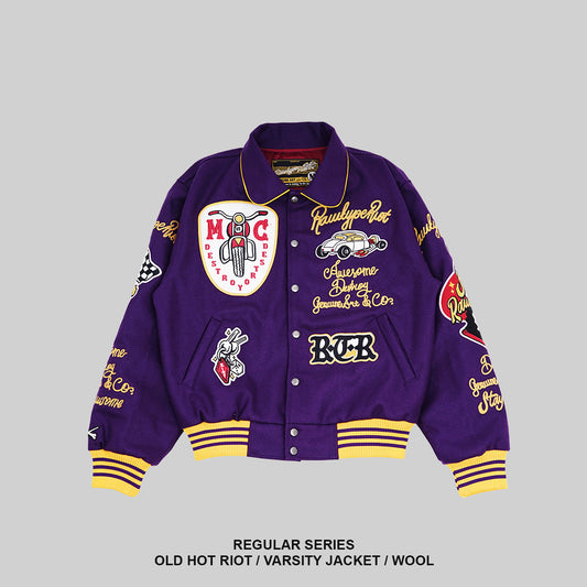 OLD HOT RIOT JACKET - PURPLE