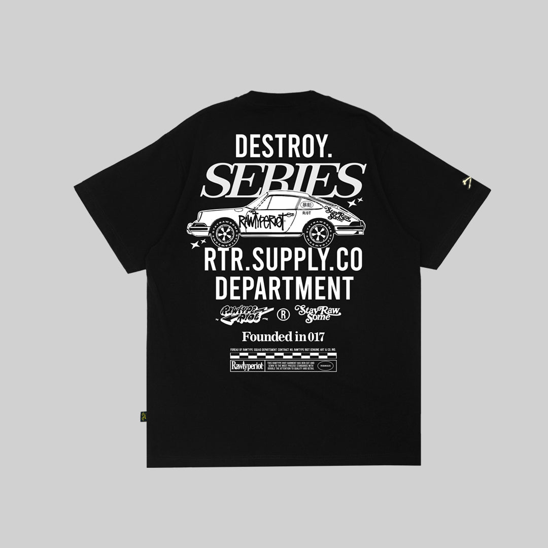 RAWSOME TEES - BLACK
