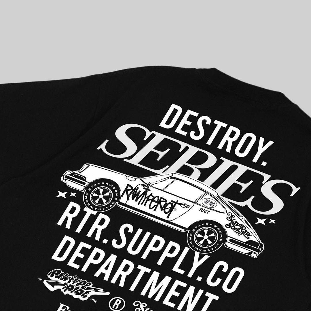 RAWSOME TEES - BLACK