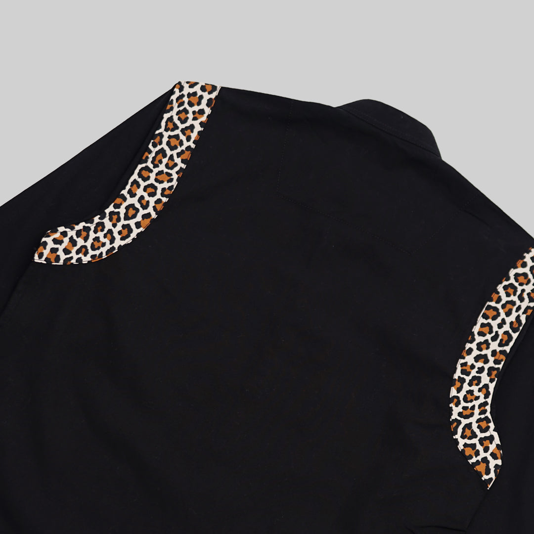 R88 LEO L.S SHIRT - BLACK