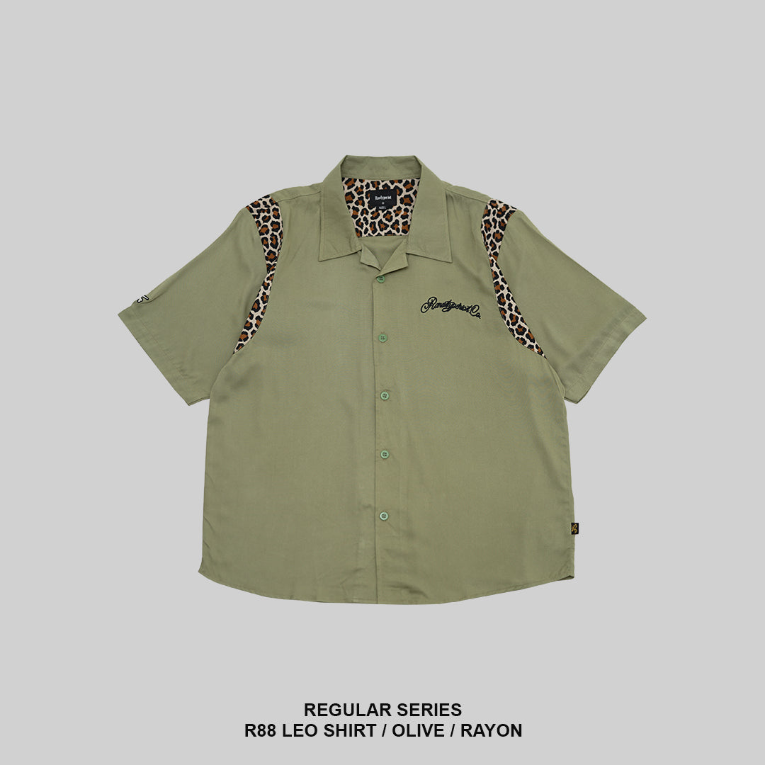 R88 LEO SHIRT - OLIVE
