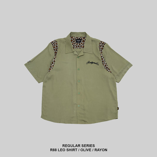 R88 LEO SHIRT - OLIVE
