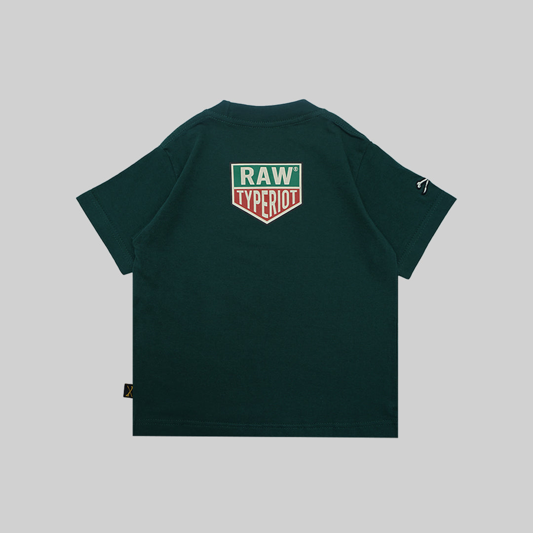 RACING TEAM KIDS TEES - GREEN