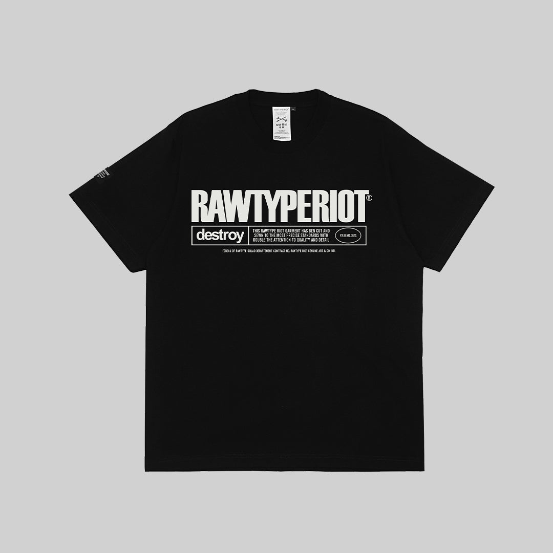 RTR MFG MERCH - BLACK