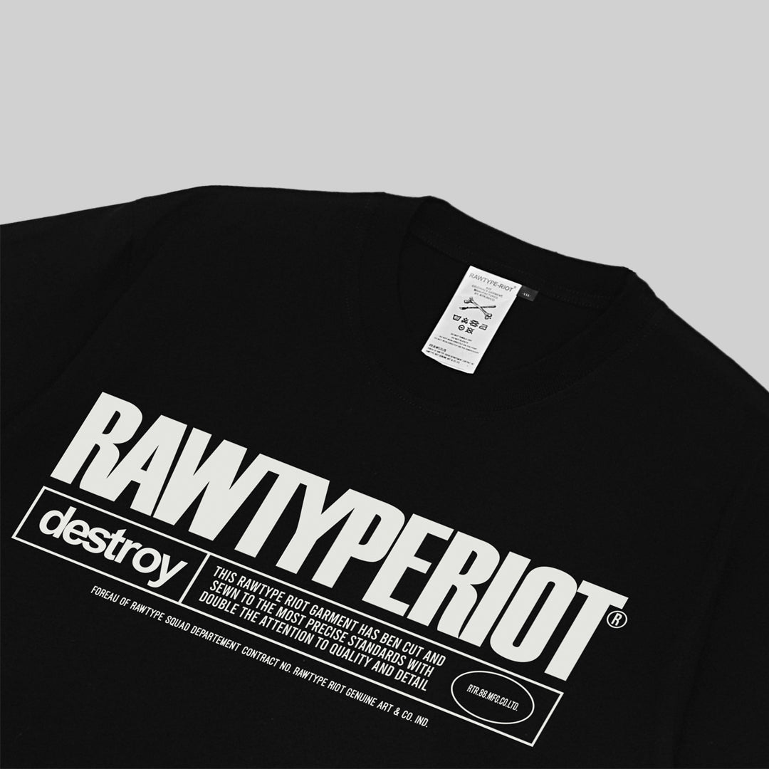 RTR MFG MERCH - BLACK