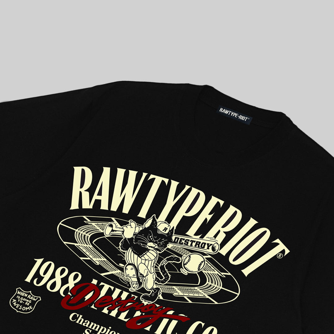 DESTROY 88 TEES - BLACK