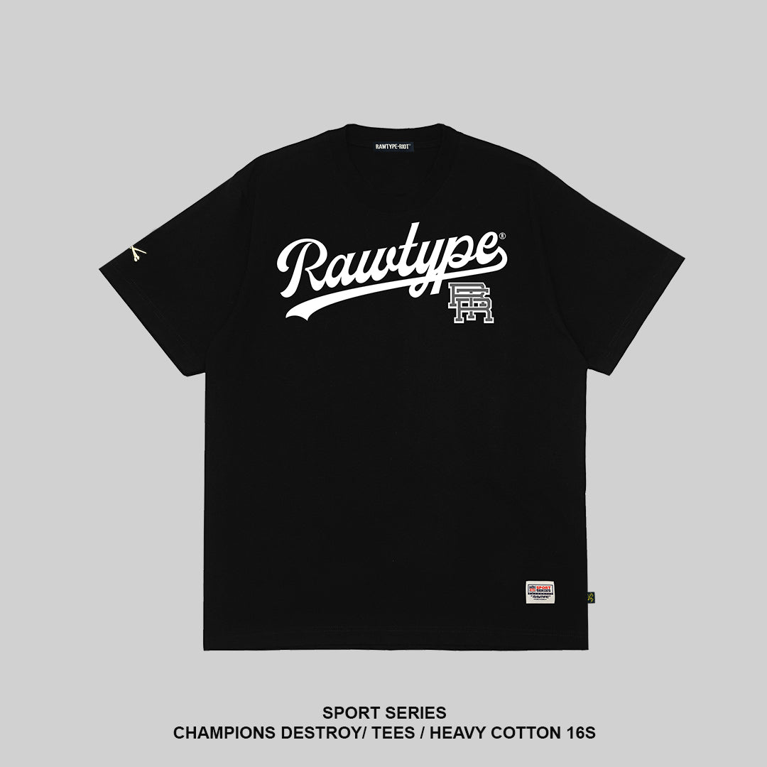 CHAMPIONS DESTROY TEES - BLACK