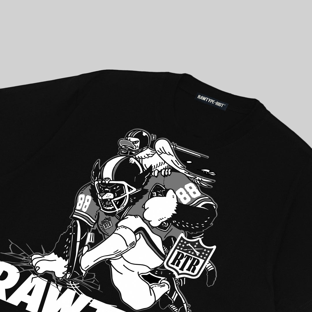 CATS EAGLE TEES - BLACK