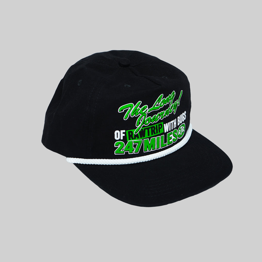 ROPE HAT BUGS - BLACK