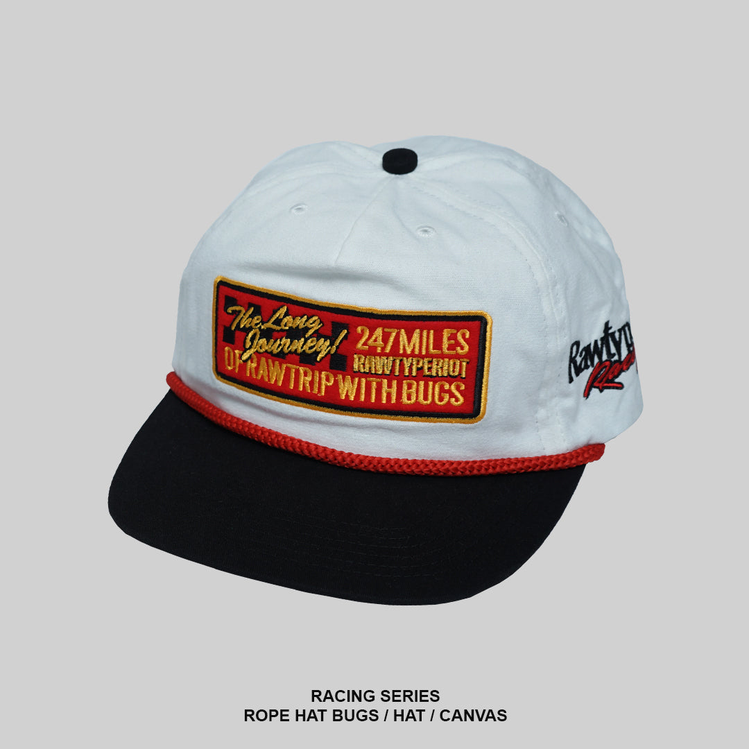 ROPE HAT BUGS - WHITE