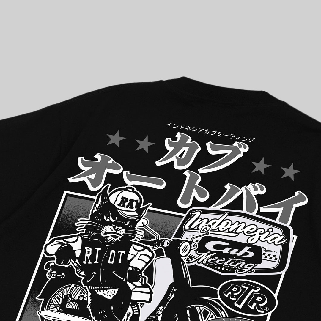 RTR CUB TEES - BLACK